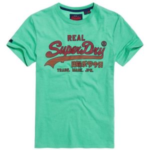 Superdry Vintage Logo Fade Midweight T Skate Mint