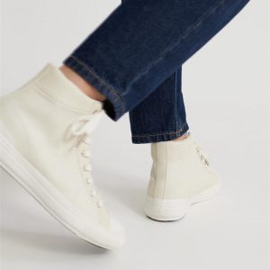 Superdry Premium Pacific High Top Soft White