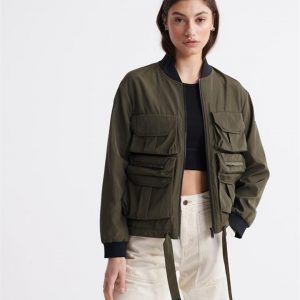 Superdry Namid Pockets Bomber Bungee Cord