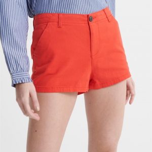 Superdry Chino Hot Short Apple Red