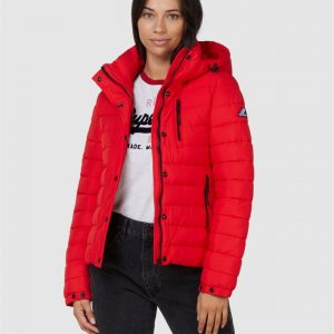 Superdry Classic Fuji Padded Jacket High Risk Red