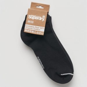 Superdry 5 Pk Trainer Sock Black