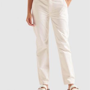 Superdry Cropped Straight Trouser Oyster 30