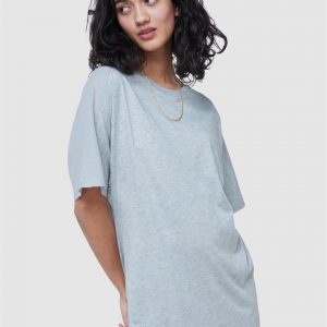 Superdry Cotton Modal Tshirt Dress Mid Marle