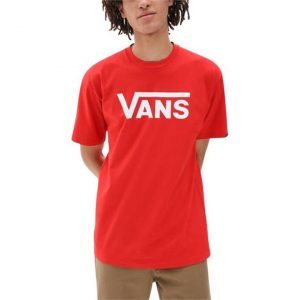 Vans Vans Vans Classic T-Shirt High Risk Red-White