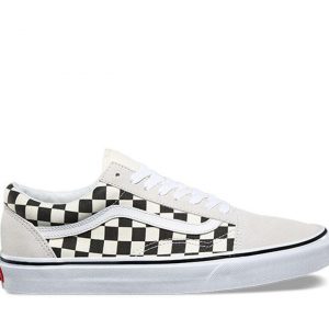 Vans Vans Old Skool Checkerboard (Checkerboard) White & Black