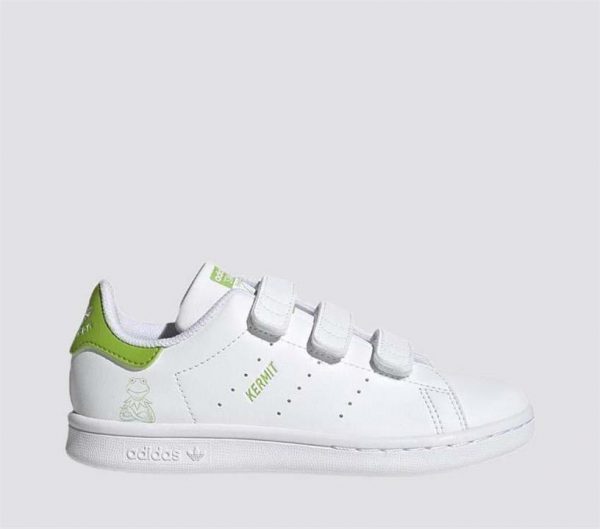Adidas Adidas Kids Stan Smith Kermit Sustainable Ftwr White