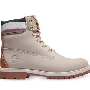 Timberland Timberland Women's 6 Inch Heritage Cupsole Boots Lt Tpe Nubuck W Pink