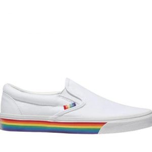 Vans Vans Classic Slip-On Rainbow True White
