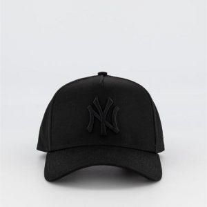 New Era New Era NY Yankees 9FORTY A-Frame Snapback Black