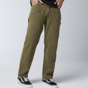 Stan Ray Stan Ray Mens Double Knee Painter Pant Pigment Dyed Olive