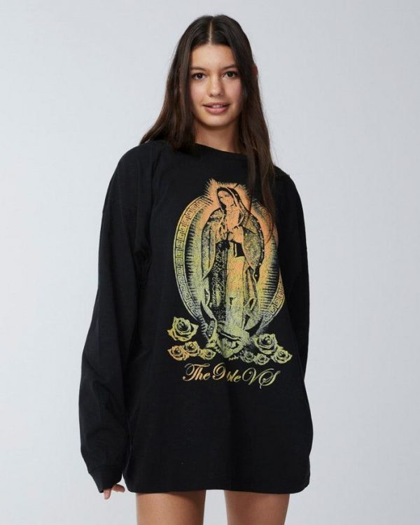 The People Vs The People Vs Blessed Tee Dress Ultra Black