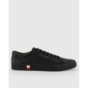 Tommy Hilfiger Tommy Hilfiger Mens Corporate Modern Vulc Sneaker Black