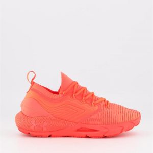 Under Armour Under Armour Mens UA HOVR Phantom 2 IntelliKnit Running Shoes Electric Tangerine