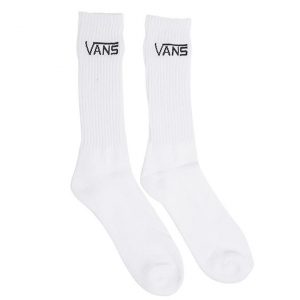 Vans Apparel & Accessories Vans Apparel & Accessories Classic Crew Socks 3PK (10-13) White
