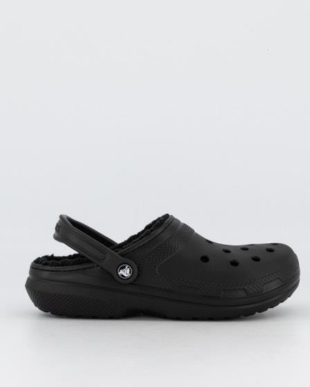 Buy Crocs Classic Lined Clog Black Online - Pay with Afterpay ...