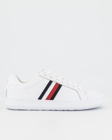 Tommy Hilfiger Tommy Hilfiger Mens Corporate Cupsole Leather White