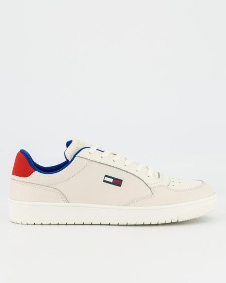 Tommy Hilfiger Tommy Hilfiger City Leather Trainer Ivory