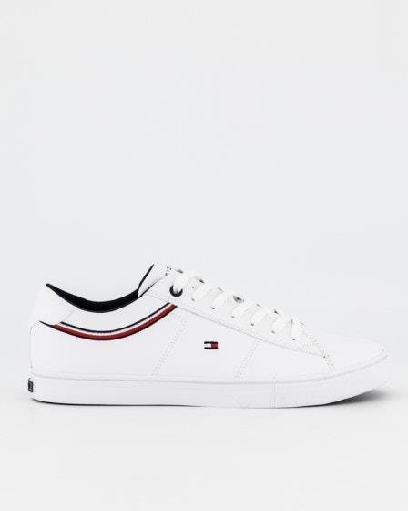 Tommy Hilfiger Tommy Hilfiger Mens Essential Leather Trainers White