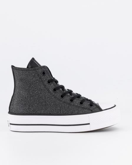 Converse Converse Womens CT All Star Sparkle Party Lift Black