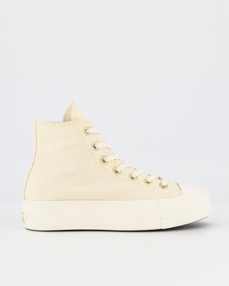 Converse Converse Womens CT All Star Lift Elevated Gold High Top Mom'S Potato Salad