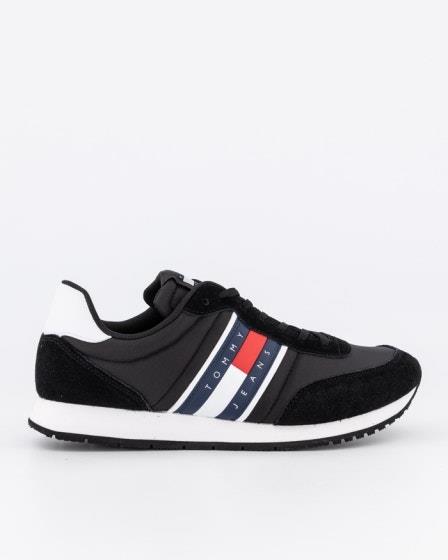 Tommy Hilfiger Tommy Hilfiger Mens Essential Mixed Fine Cleat Black