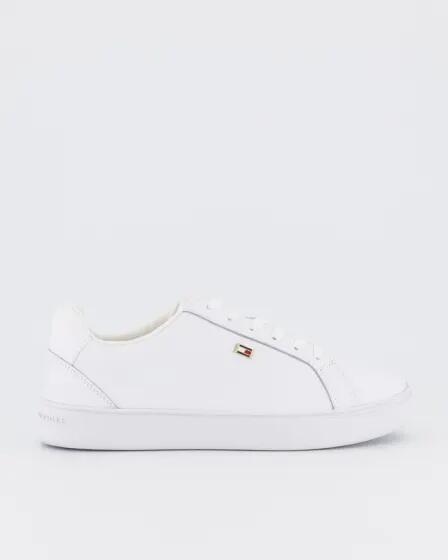 Tommy Hilfiger Tommy Hilfiger Flag Court Trainers White
