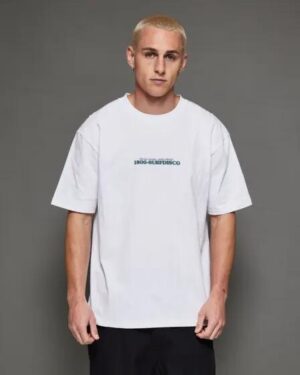 Barney Cools Barney Cools Pizza T-shirt White