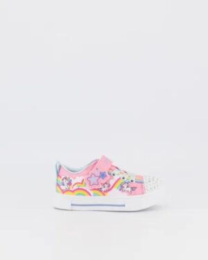 Skechers Skechers Kids Twinkle Toes: Twinkle Sparks - Jumpin' Clouds Pink Multi
