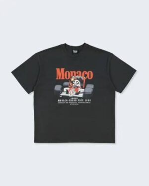 Threadheads Threadheads Monaco Racing Oversized T-Shirt Charcoal