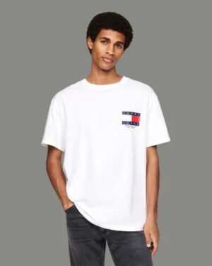 Tommy Hilfiger Tommy Hilfiger Regular Fit Printed T-shirt White