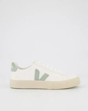 VEJA VEJA Womens Campo Leather Extra-White-Matcha