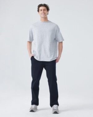 Zanerobe Zanerobe Box T-shirt ++ Space Grey Nep