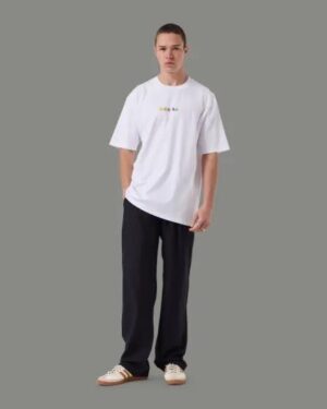 Barney Cools Barney Cools Watercolour T-shirt White