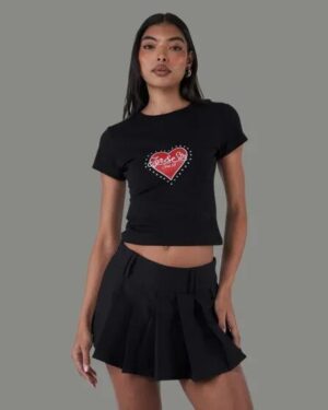JGR & STN JGR & STN Leo Baby T-shirt Black