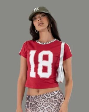 JGR & STN JGR & STN Chloe Baby T-shirt Red