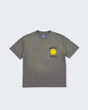 Market Market Smiley Lockup T-shirt Jet-Set-Black