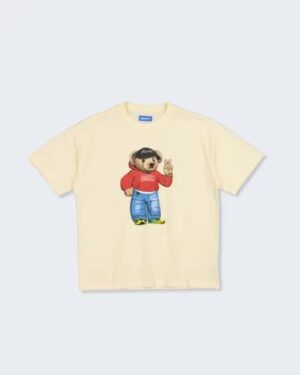 Market Market Fit Check Bear T-shirt Butter-Cream