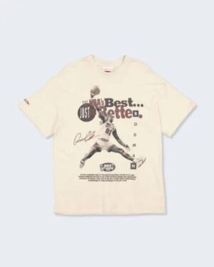 Mitchell & Ness Mitchell & Ness Chicago Bulls Greatest Team T-shirt Whisper Pink