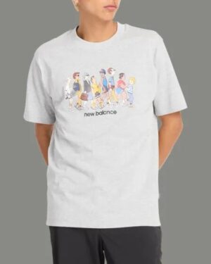 New Balance New Balance Athelics Relaxed Archive Walk T-shirt Athletic Grey (053)