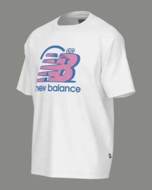 New Balance New Balance NEW BALANCE X FACE OKA SMILE T-SHIRT WHITE (100) White (100)