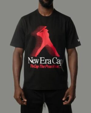 New Era New Era Cap Co. Homerun T-shirt Black