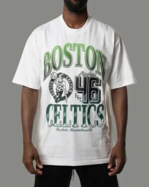 New Era New Era Boston Celtics T-shirt White