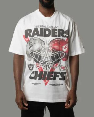 New Era New Era Kansas City Chiefs Ovesized T-shirt White