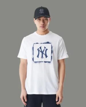 New Era New Era NY Yankees MLB Spray T-shirt White