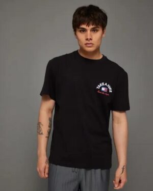 Tommy Hilfiger Tommy Hilfiger Slogan Back Graphic T-shirt Black