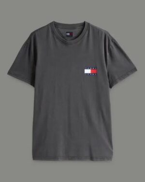Tommy Hilfiger Tommy Hilfiger Logo Crew Neck T-shirt Black