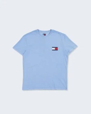 Tommy Hilfiger Tommy Hilfiger Back Logo Crew Neck T-shirt Sugarplum Blue