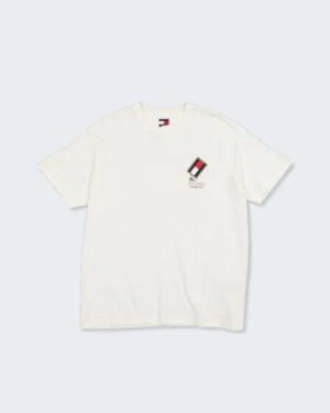 Tommy Hilfiger Tommy Hilfiger Back Logo Relaxed T-shirt Ancient White