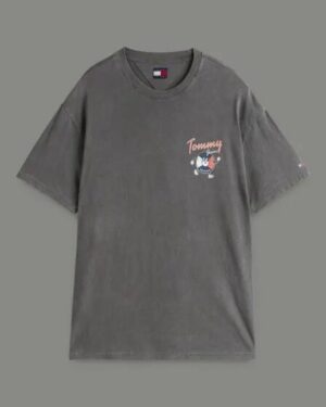 Tommy Hilfiger Tommy Hilfiger Relaxed Novelty T-shirt Black